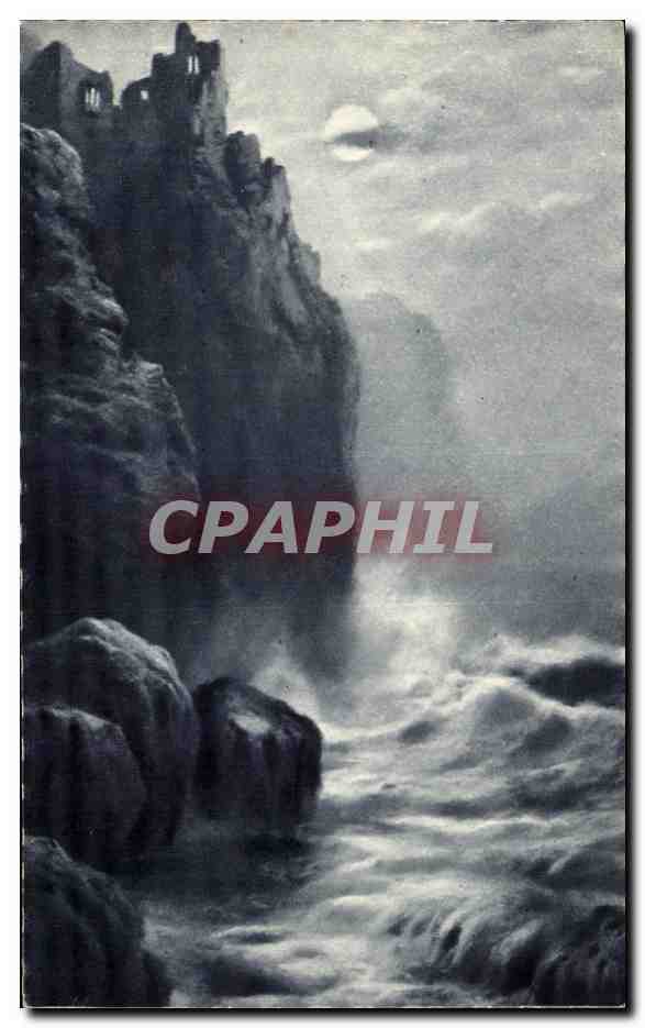 CPA Fantaisie Paysage 