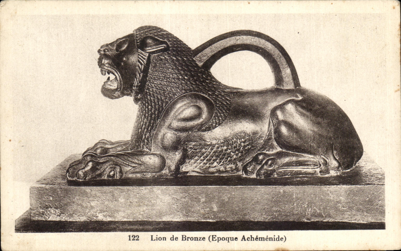 Lion de Bronze — Époque Achéménide — Vioget, n° 122