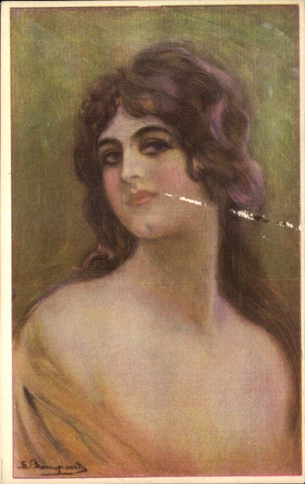 CPA Fantaisie Femme