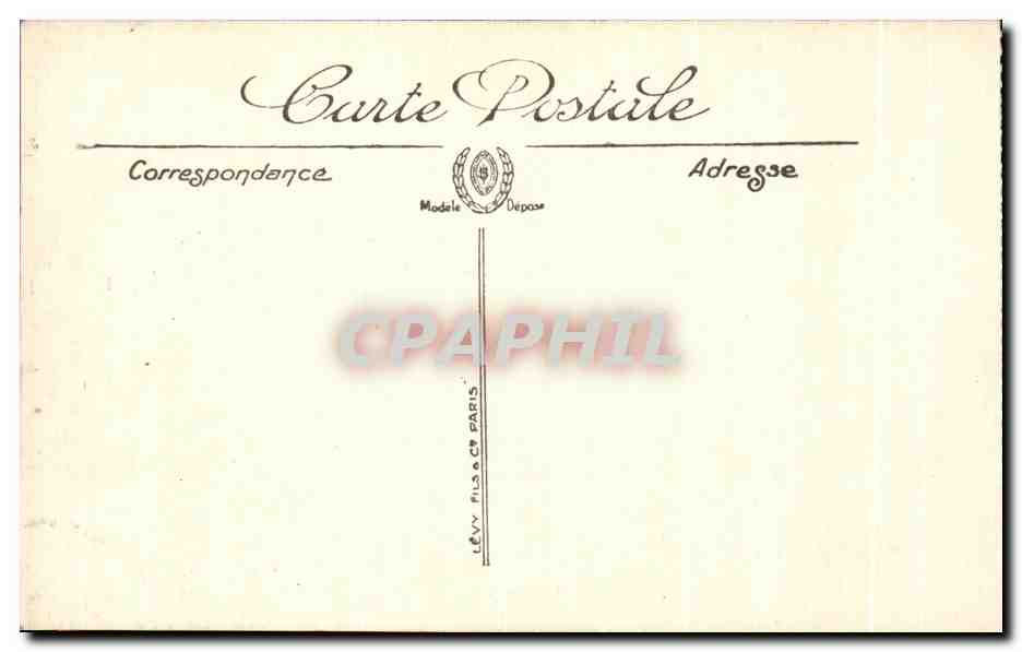 CPA Grasse Le Jardin du Grand Hotel — Rückseite