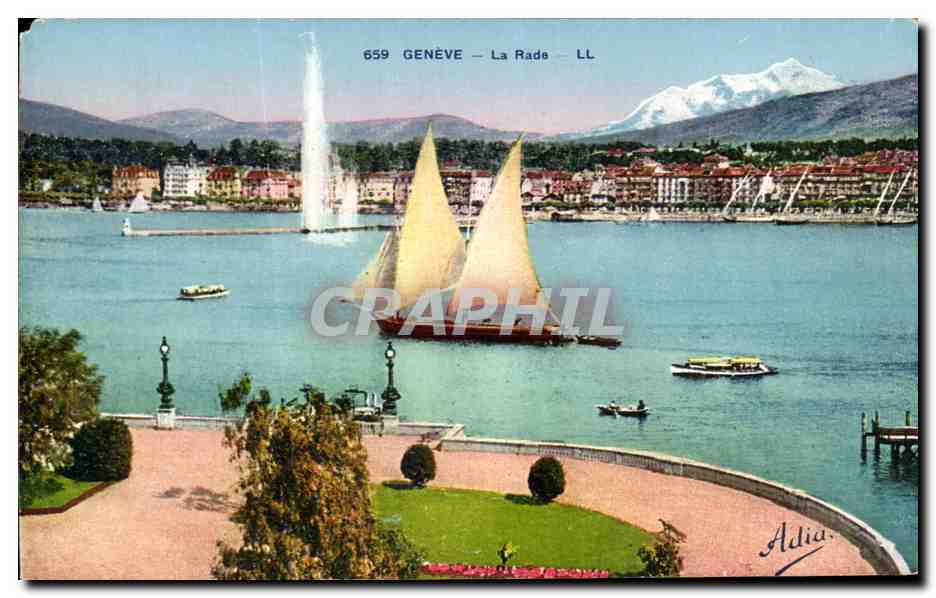 CPA Geneve La Rade Suisse