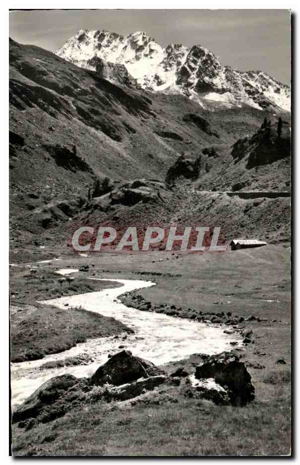 CPA Am Fluela Pass Fluelabach Mit Weisshorn Suisse