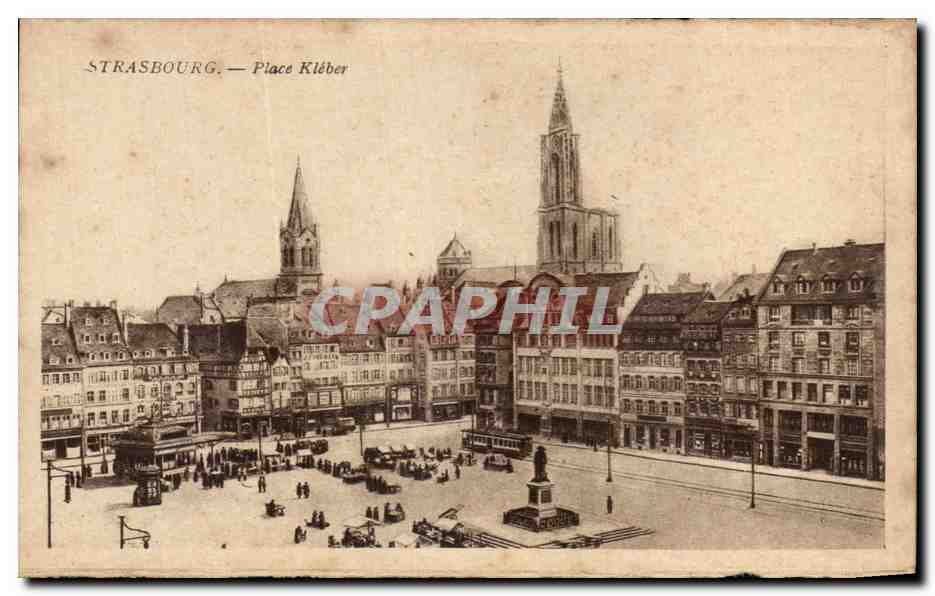 CPA Strasbourg Place Kleber 