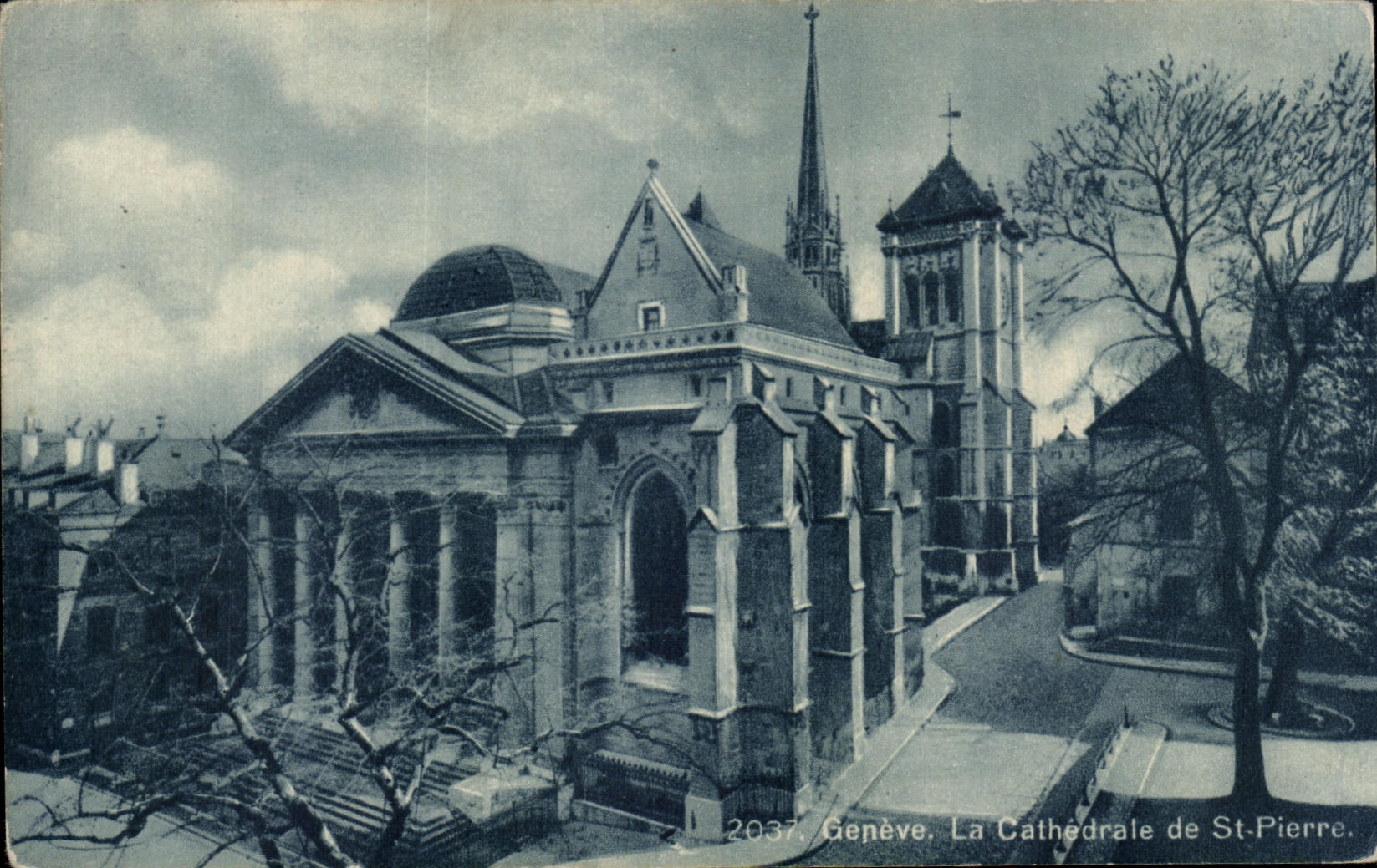 CPA Geneve La Cathedrale de St Pierre