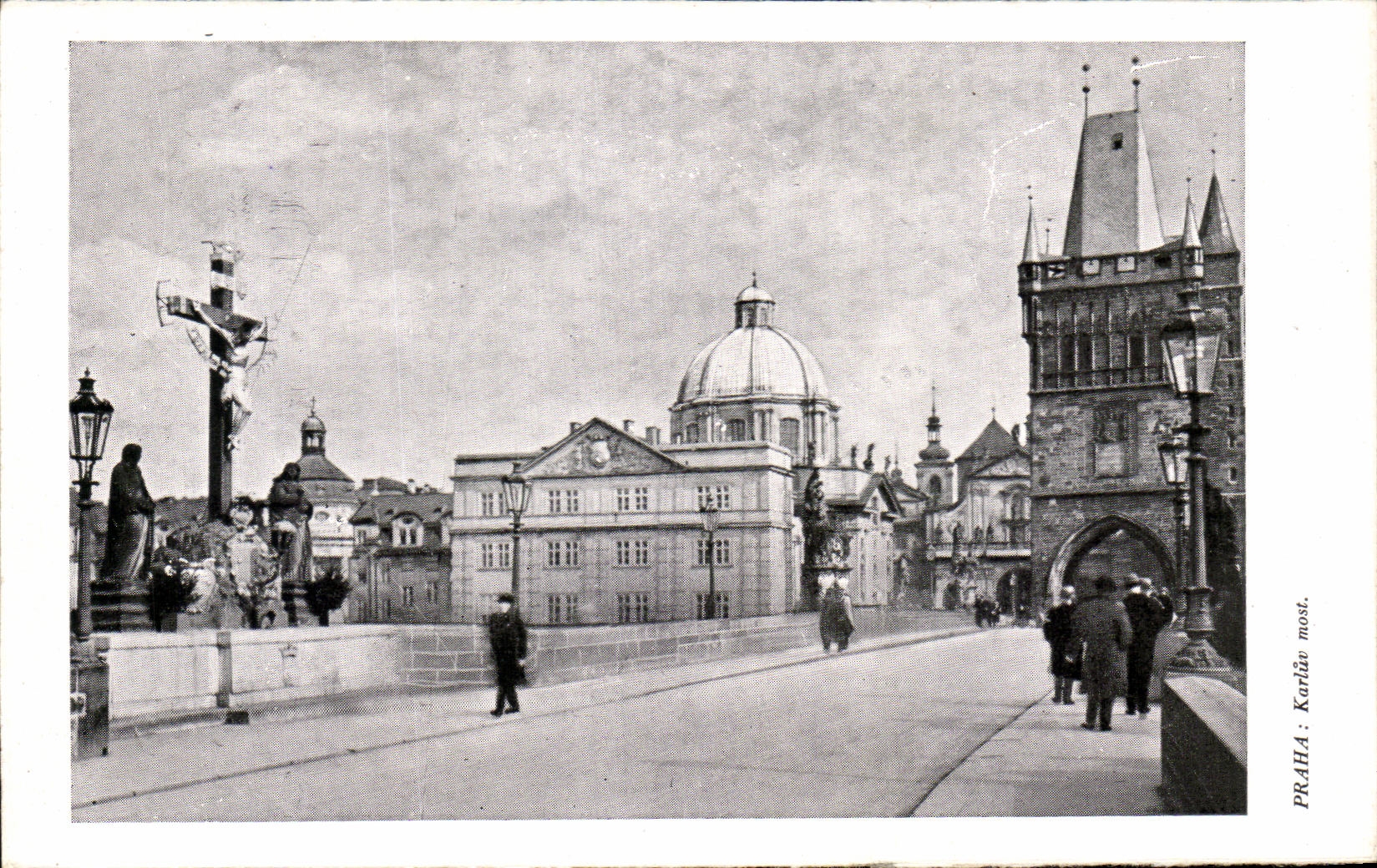 CPA Praha Karluv Most Prague Tchequie 