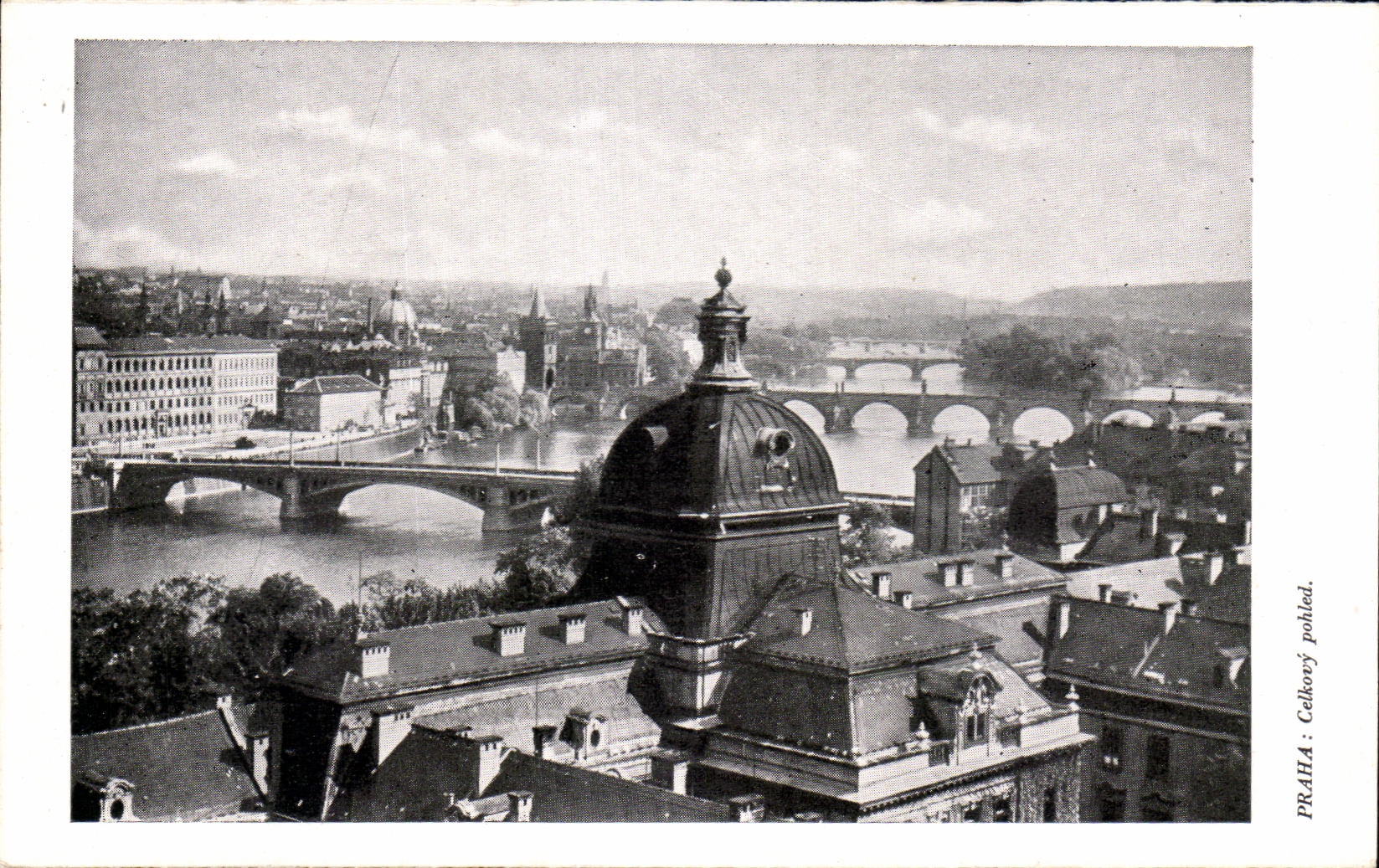 CPA Praha Celkovy Pohled Tchequie Prague
