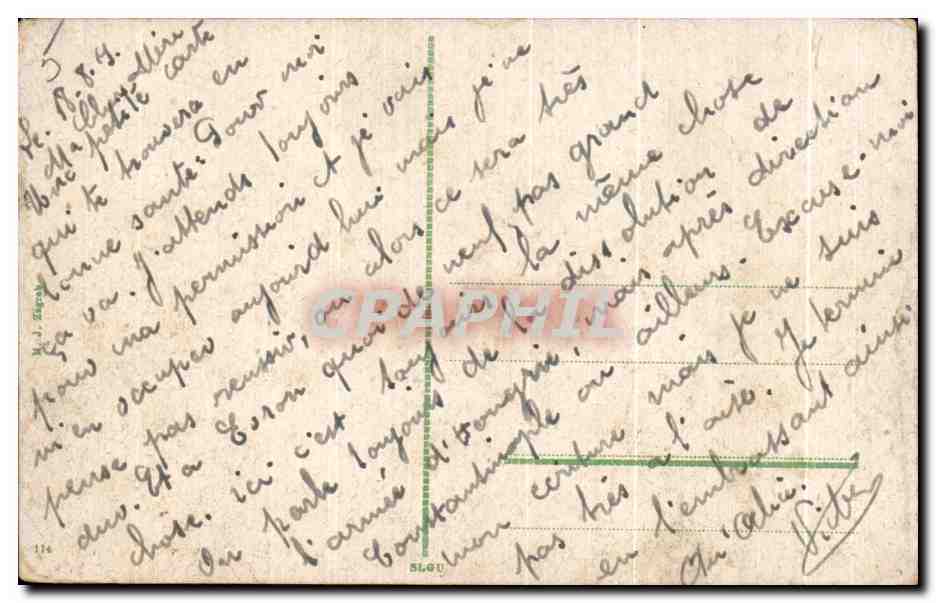 Zagreb. Église Saint-Blaže — vue de l'édifice avec son clocher — éditeur SLEU — Reverso