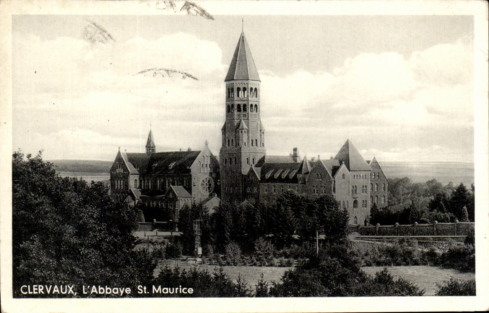 CPA Clervaux L'Abbaye St Maurice Luxembourg