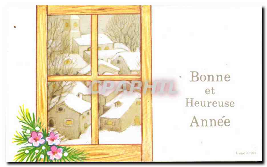CPA Fantaisie Bonne Et Heureuse Annee