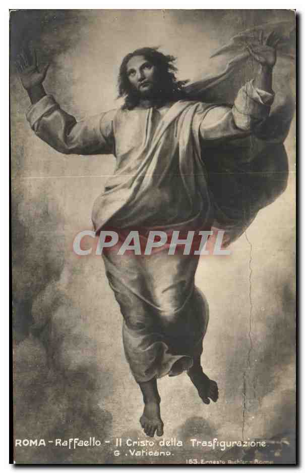 CPA Roma Raffaello Cristo della Trasfigurazione Vatican Vaticano