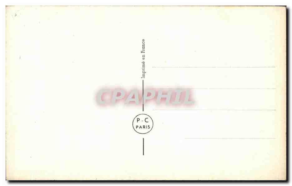 CPA Fantaisie Fleurs Fer a cheval — Rückseite