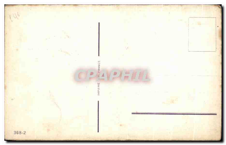 CPA Fantaisie Fleurs  — Verso