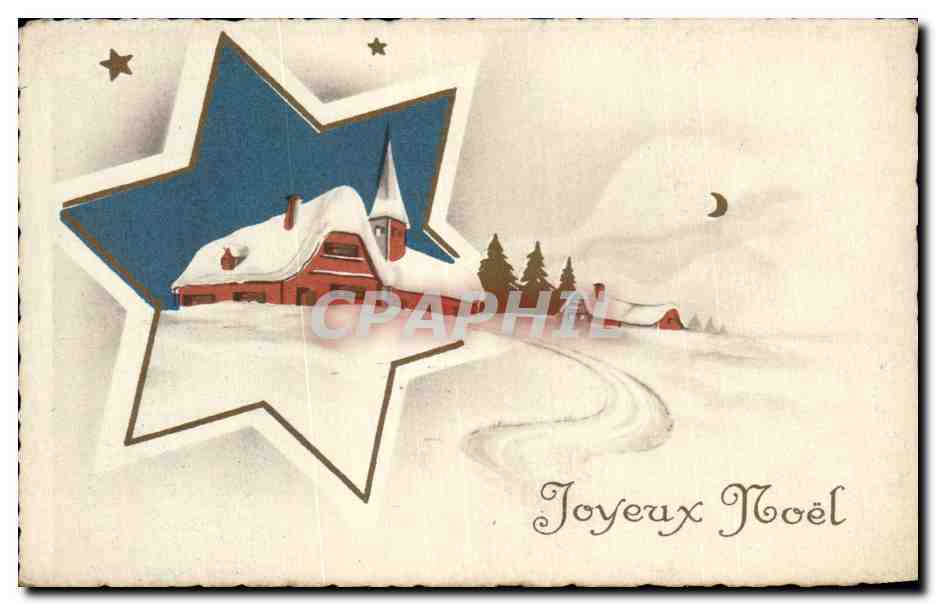 CPA Fantaisie Joyeux Noel