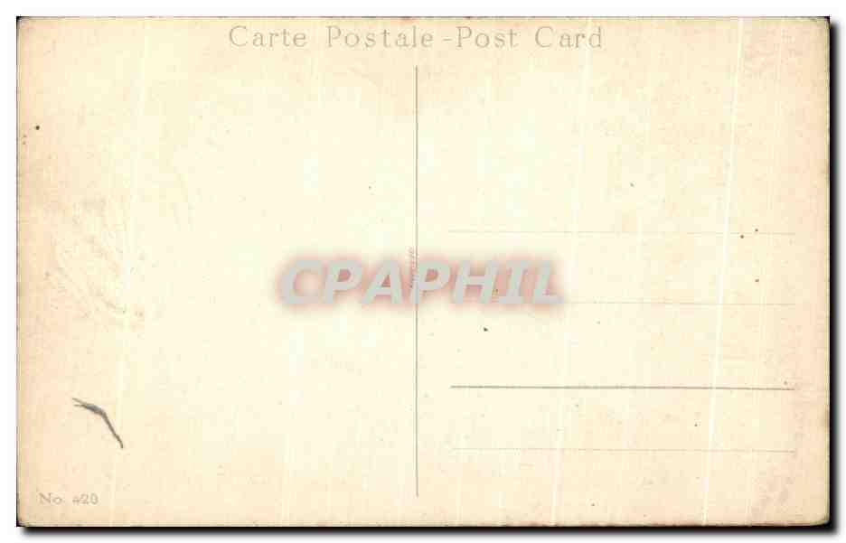 CPA Fantaisie Fleurs Heureux Anniversaire — Verso