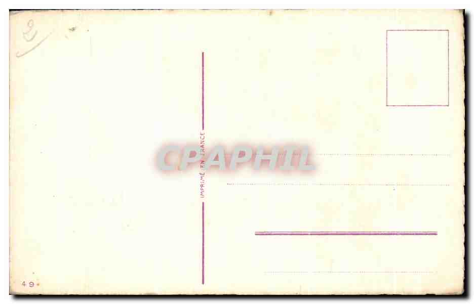 CPA Fantaisie Fleurs Heureux Anniversaire — Verso