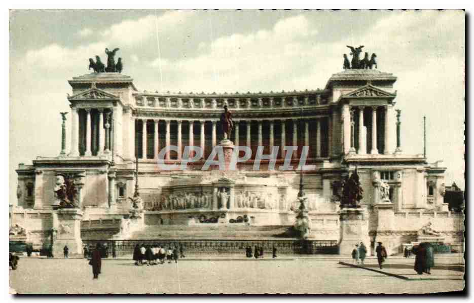 CPA Roma Monumento a Vittorio Emnanuele II