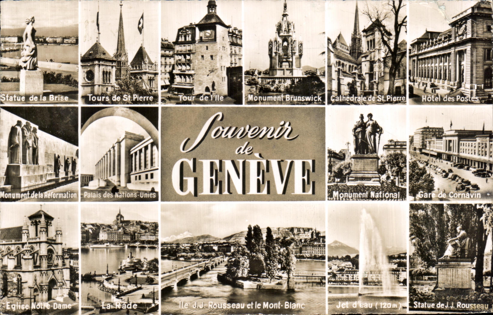 CPA Souvenir de Geneve