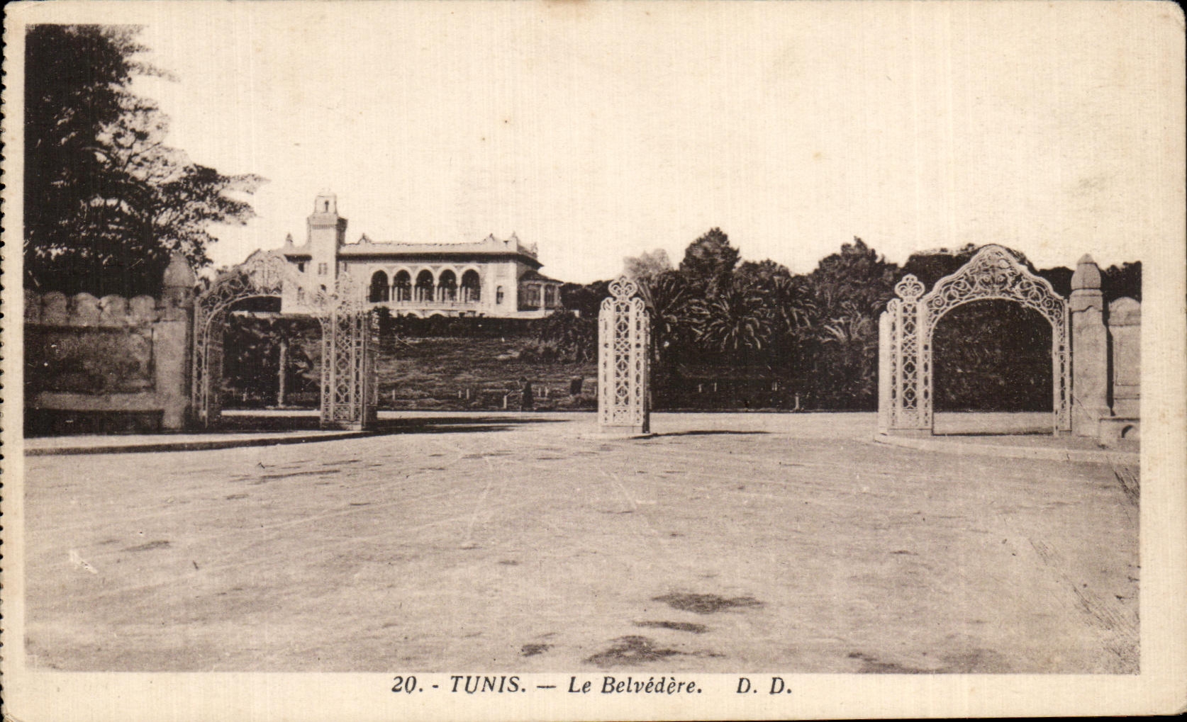 CPA Tunis Le Belvedere