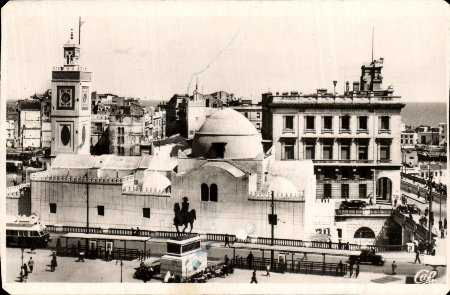 CPA Alger La Grande Mosquee Djama Djedid