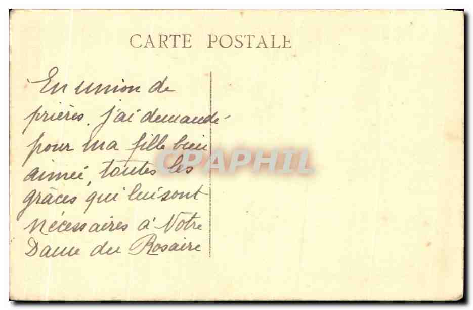 CPA La Bienheureuse Imelda de I'Ordre de Saint Dominique — Rückseite