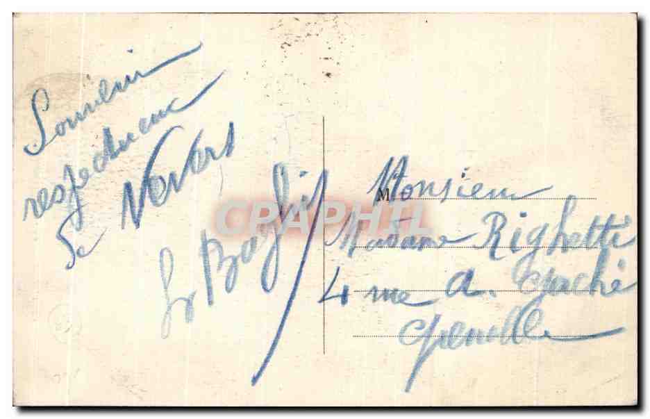 CPA Nevers Chapelle des Visitandines rue Lafayette — Rückseite