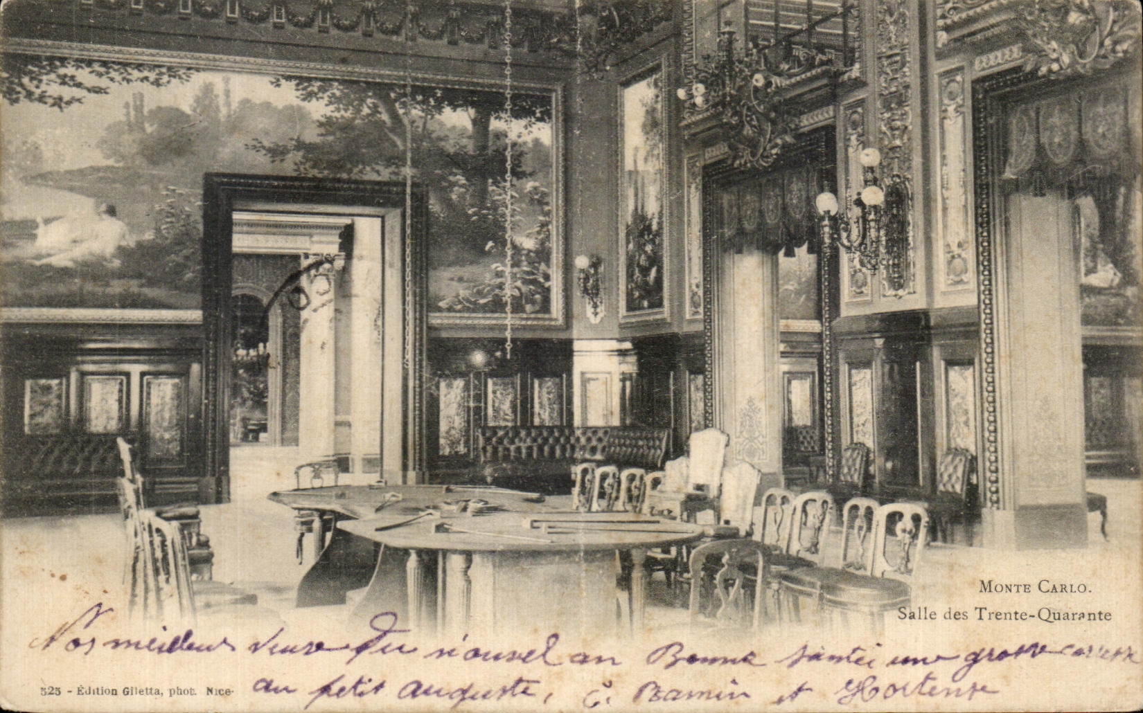 CPA Monte Carlo Salle des Trente Quarante Monaco