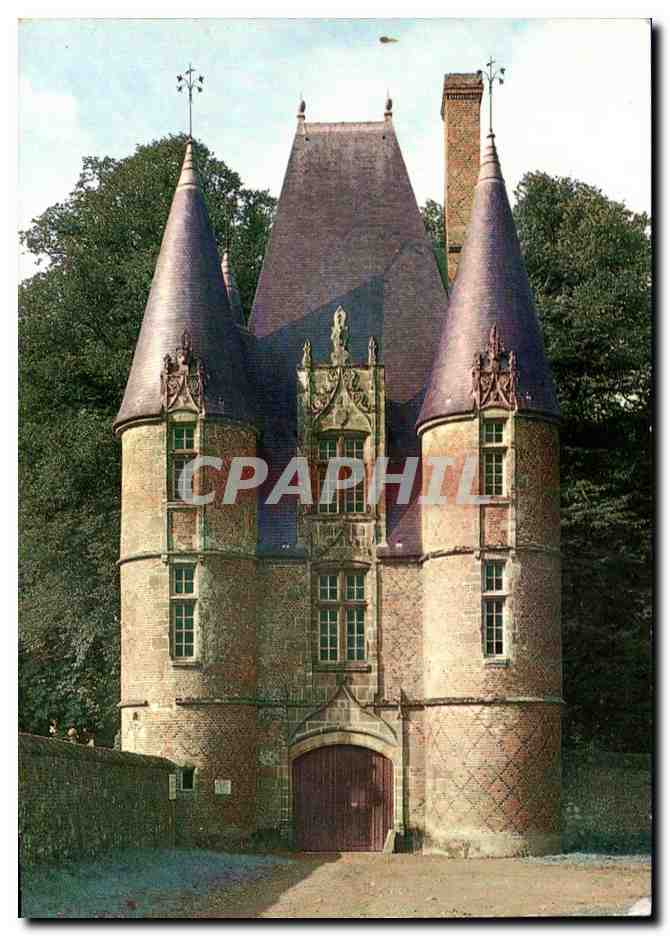 CPA Carrouges le Chateau le chateau de l'entree Chateau 