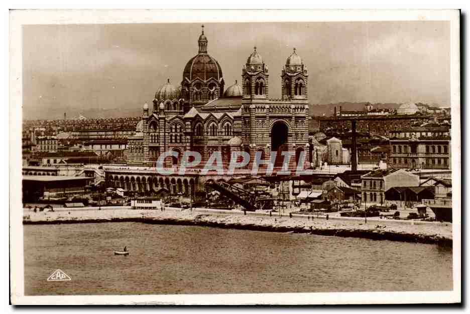 CPA Marseille La Cathedrale The Cathedral