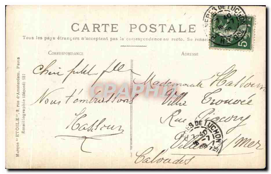 Luchon - La Pique et le Gouffre Marie-Louise — Marqua Étoile, Paris — Reverso