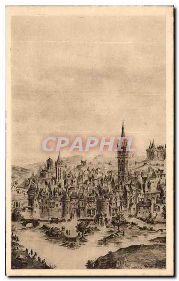 CPA Morlaix Vue Generale de la Ville de Morlaix au Siecle