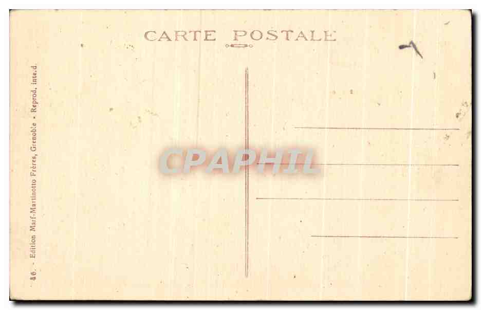 La Route en Surplomb et les Gorges de Vernaison — La Route des Grands Goulets — Édition Martinotto Frères, Grenoble — Reverso