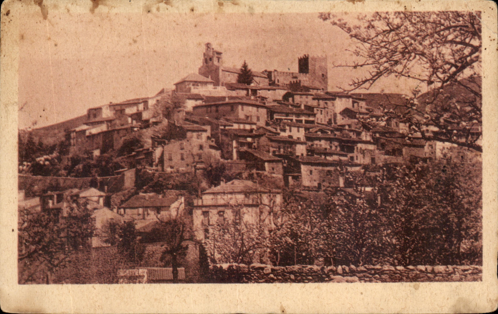 CPA Vernet Les Bains Le Vieux Vernet