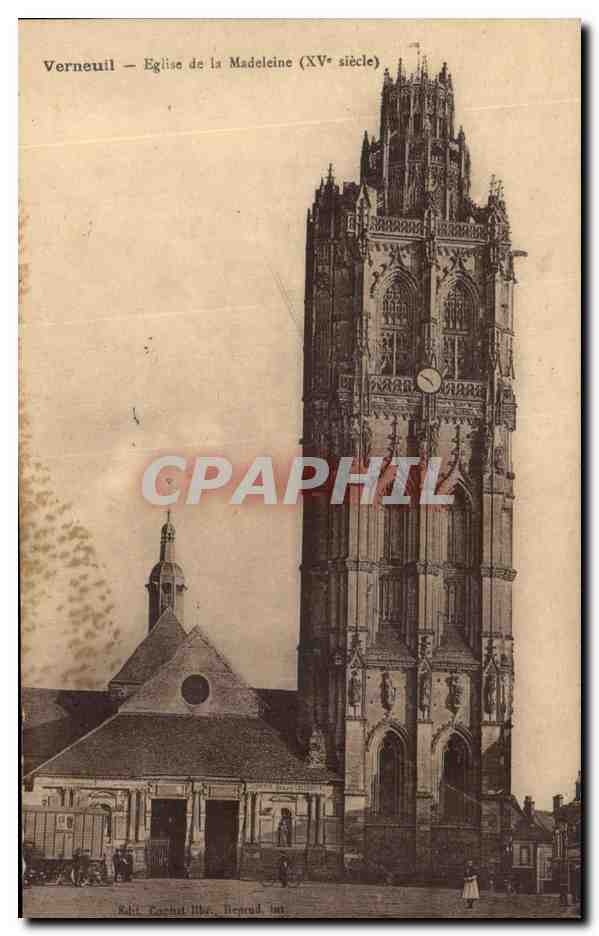 Verneuil — Église de la Madeleine (XVe siècle) — Raphaël Bailly, Verneuil
