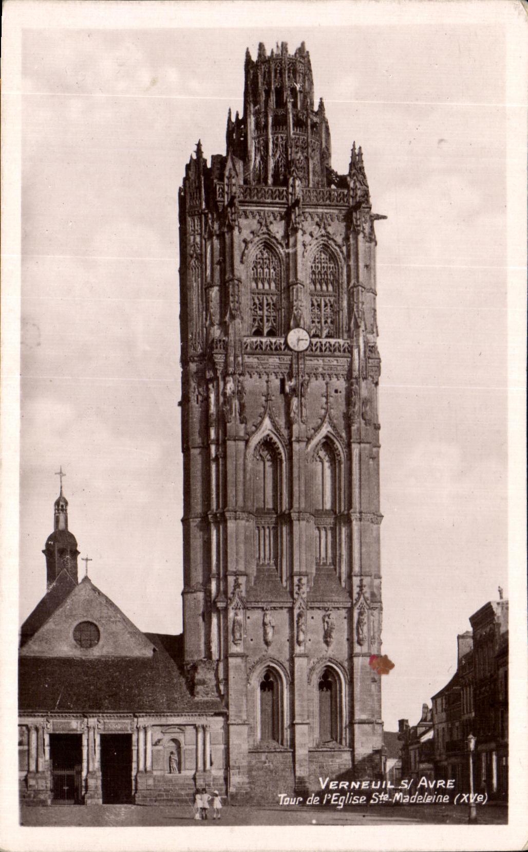 Tour de l'Église Sainte-Madeleine — Verneuil-sur-Avre (XVe)