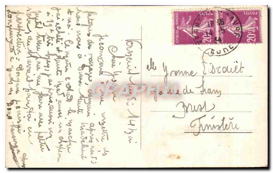 Tour de l'Église Sainte-Madeleine — Verneuil-sur-Avre (XVe) — Verso