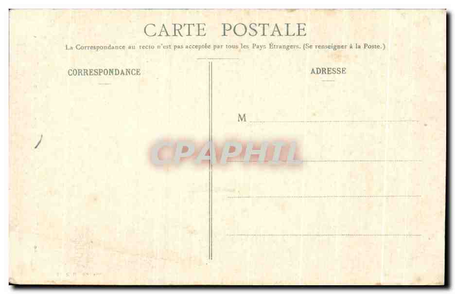 CPA Vezelay Basilique de la Madeleine Adam et Eve dans le parradis terrestre cedant aux conseils du demon  — Rückseite