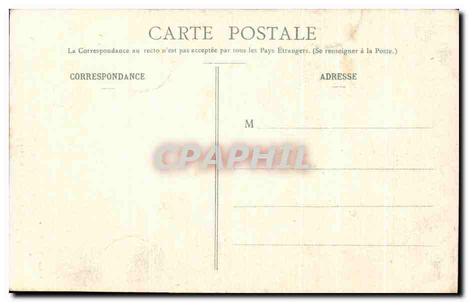 CPA Vezelay Eglise de la Madeleine Collectionn des Chapiteaux Pilier Collateral Le Mativais riche et le Mendiant couche — Rückseite