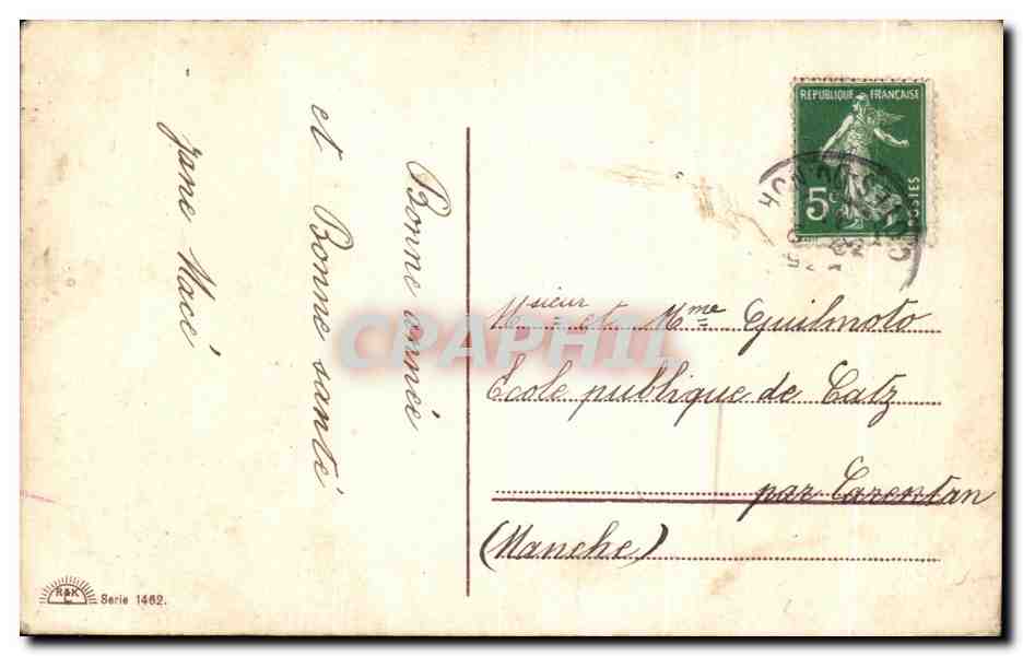 CPA Fantaisie Enfants — Verso