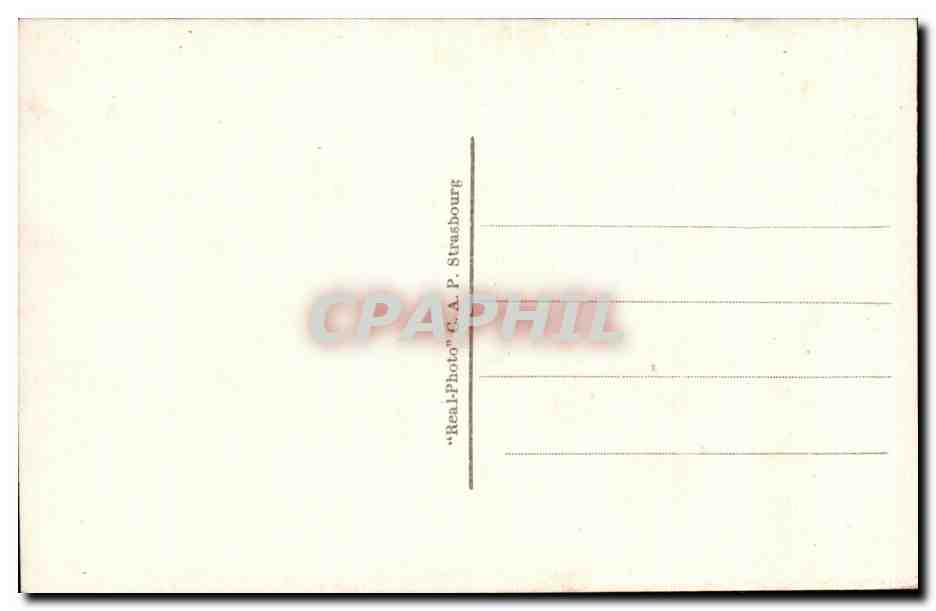 CPA Lourdes La Basilique Et Le Gave — Verso