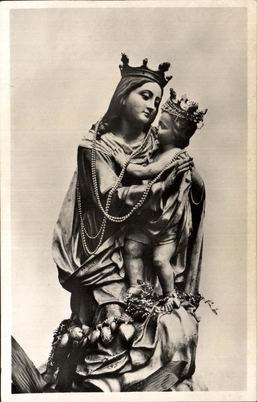 Notre-Dame de Lavasina — statue de la Vierge à l'Enfant — Collection Scamaroni n°111