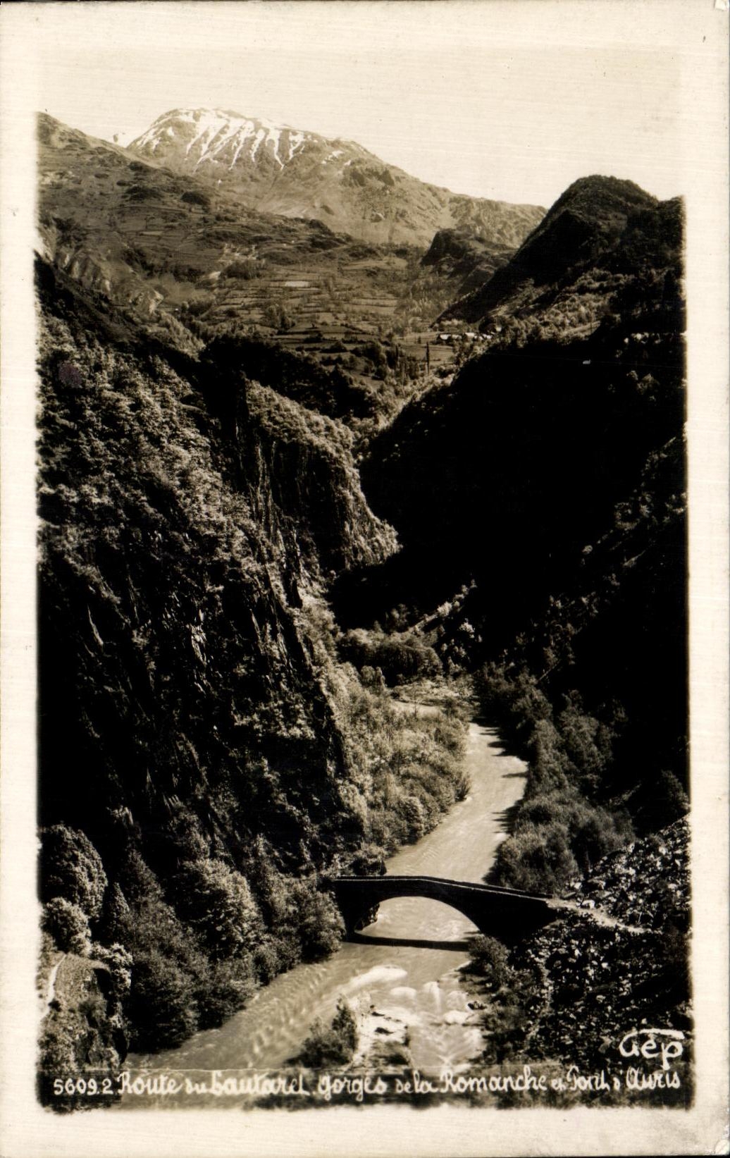Gorges de la Romanche — Route du Bautarel — Gép, Auvieux