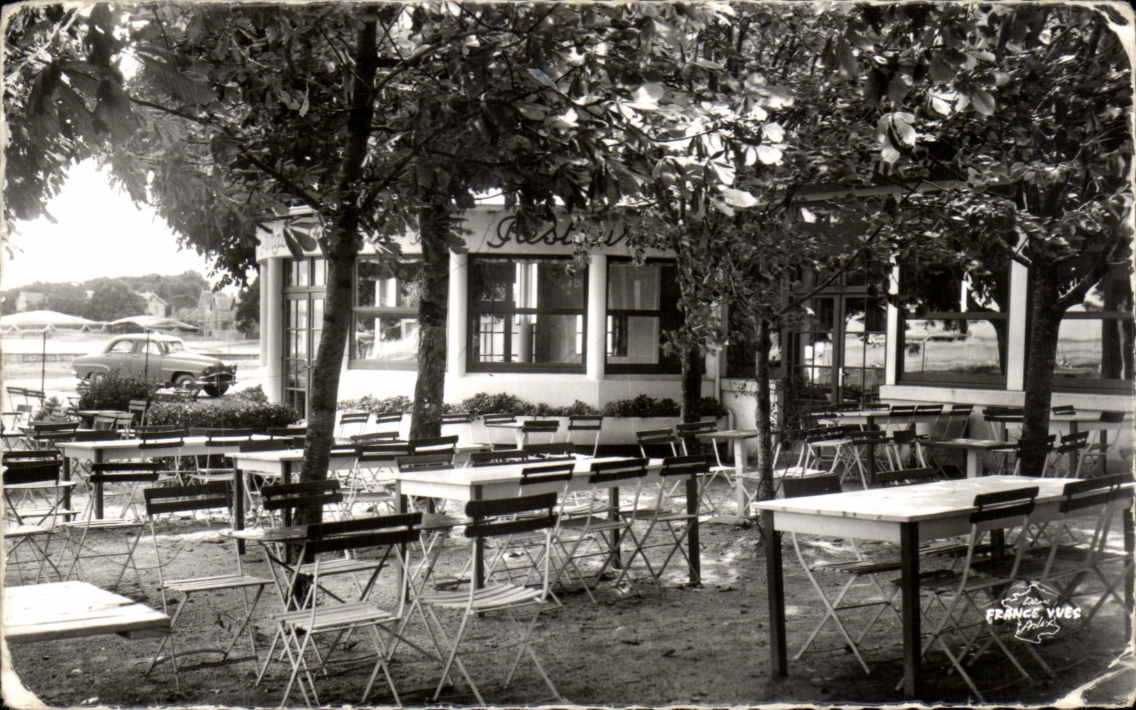 CPA Fouras La Pergola Fleurie Restaurant Pension de Famille Dans Un Cadre unique