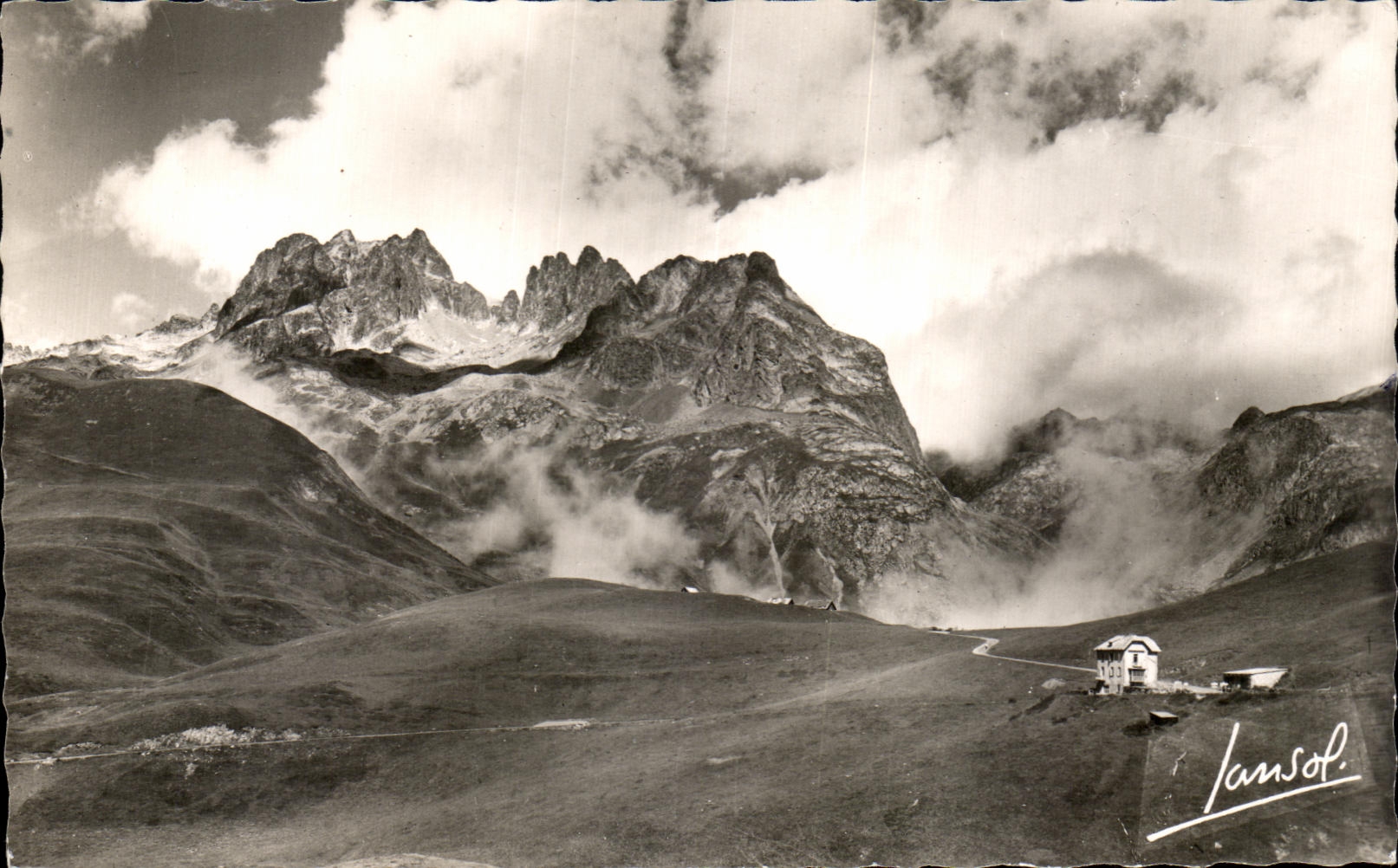 CPA Col Du Glandon L'Argentiere et Massif des Sept Laux 