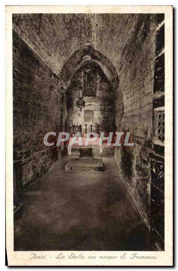 CPA Assisi La Stalle Oue nacque