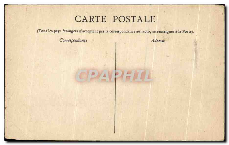 CPA Raphael St Marguerite Chocolaterie d'Aiguebelle — Verso