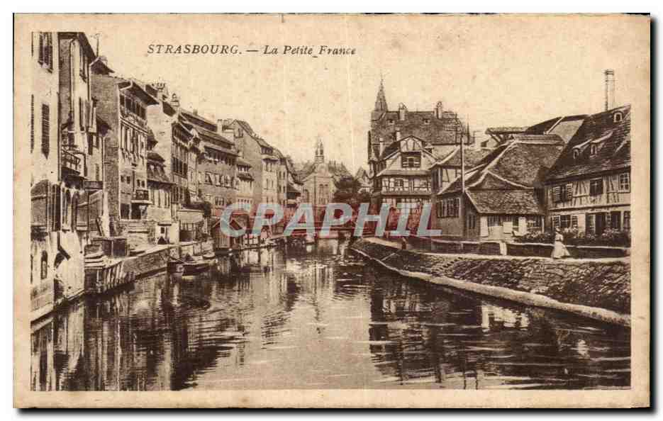 CPA Strasbourg La Petite France