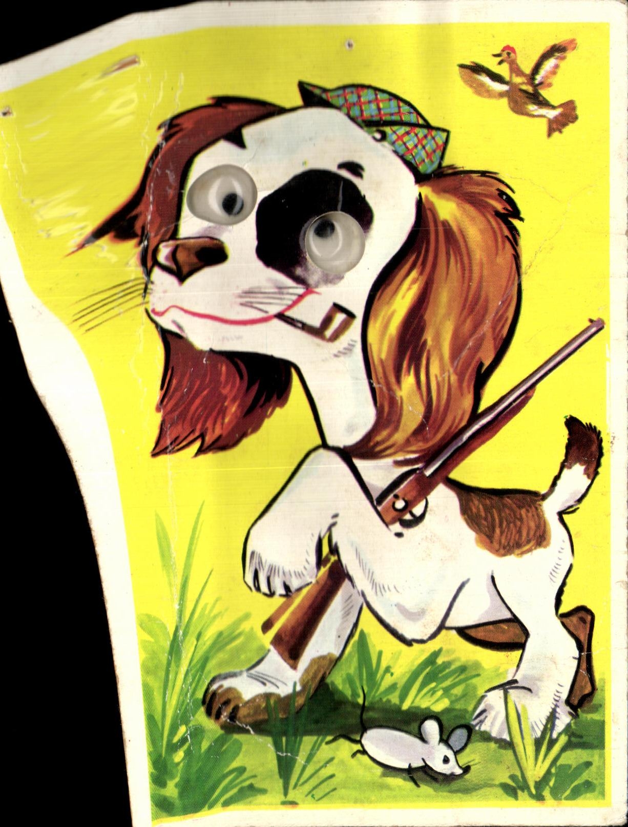 Chien de chasse — chasseur de canard — éditeur inconnu