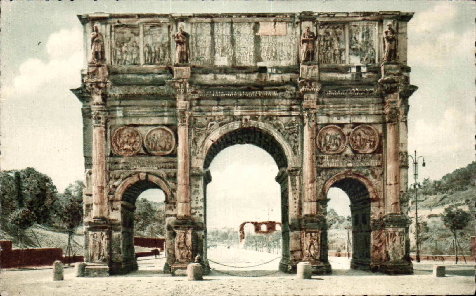 CPA Roma Anflieatro o Colosseo Amptithedtre