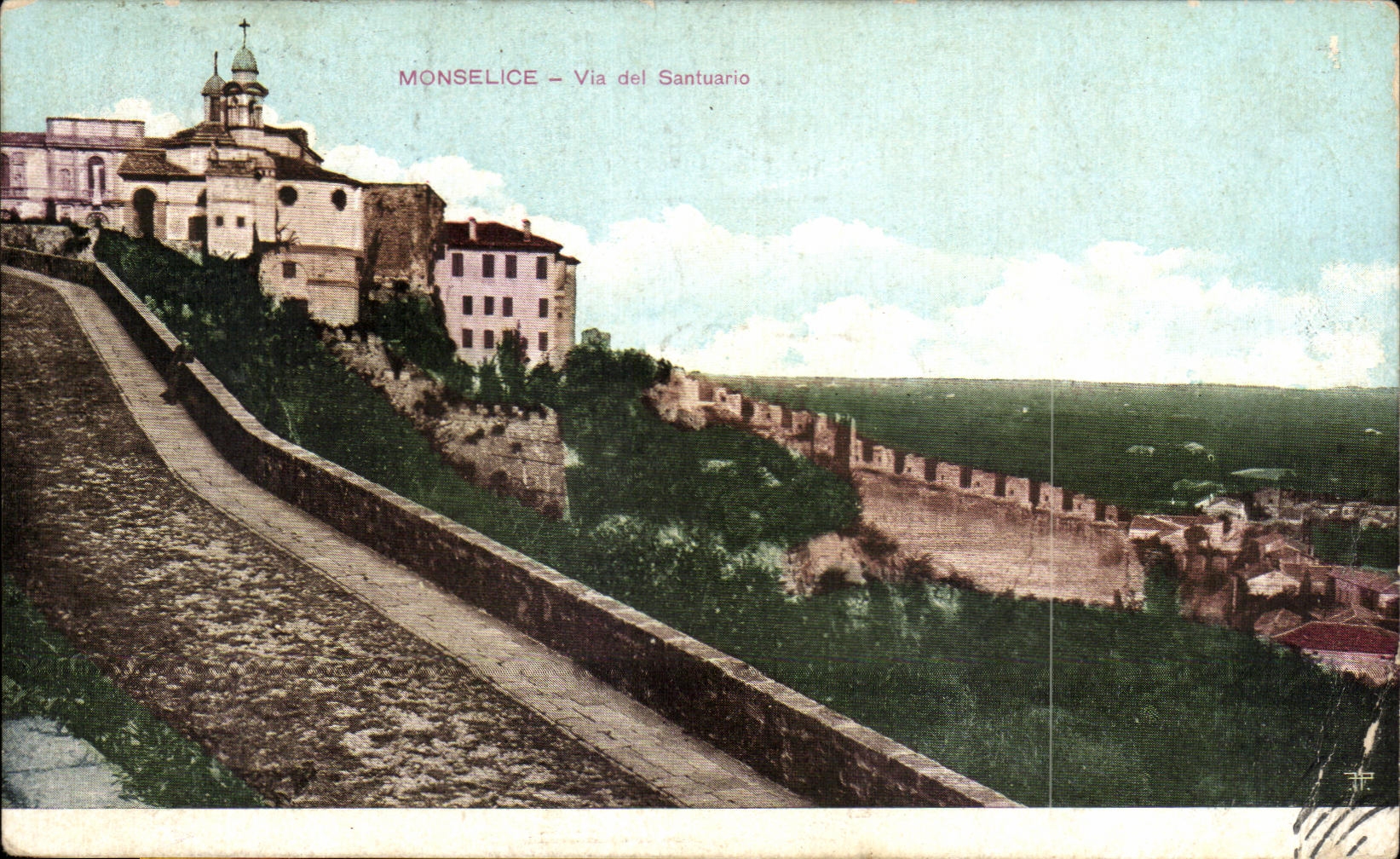 CPA Monselice Via del Santuario