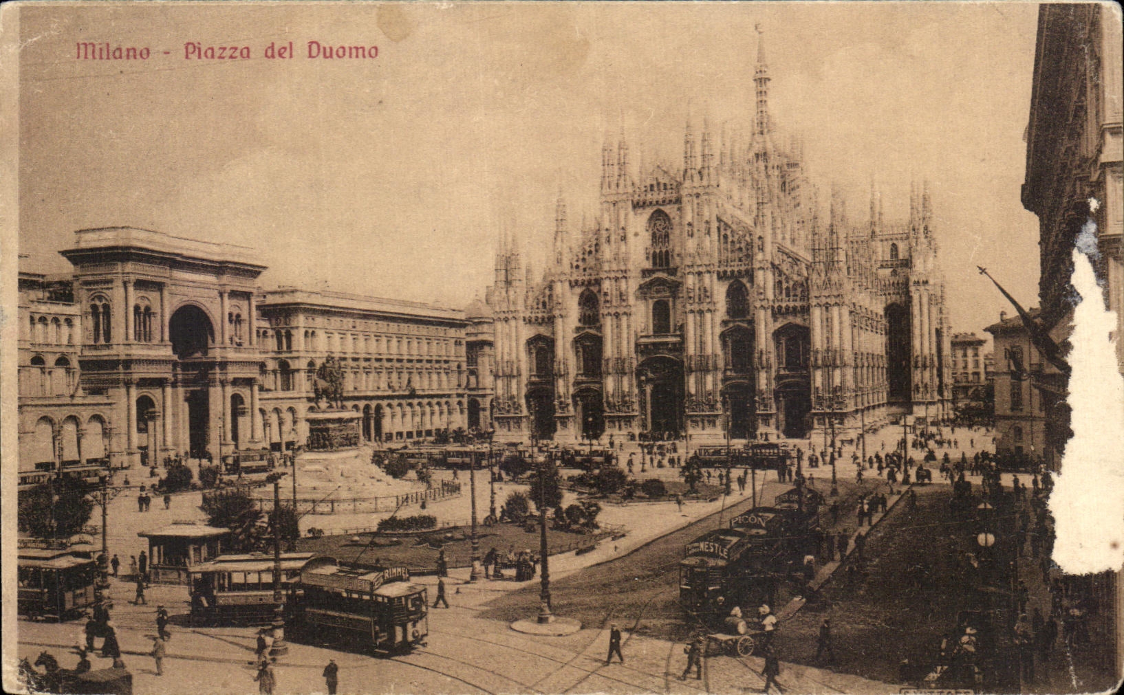 CPA Milano Piazza del Duomo